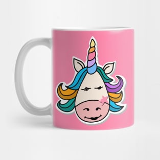 Cute unicorn girl Mug